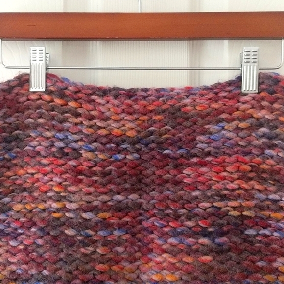 Nine & Co. Wool Blend Infinity Scarf Rainbow Small - Picture 3 of 10